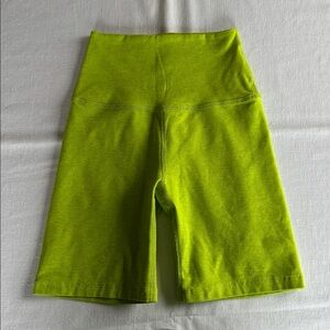 Beyond Yoga High Waisted Biker Short Matcha Green Lime XS